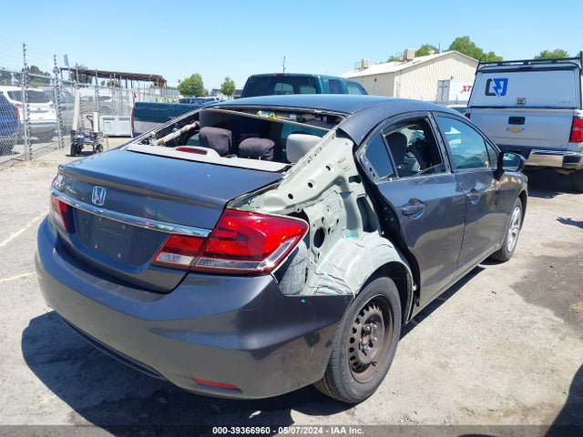 Honda Civic Lx 2014 19XFB2F51EE247433 Image 4