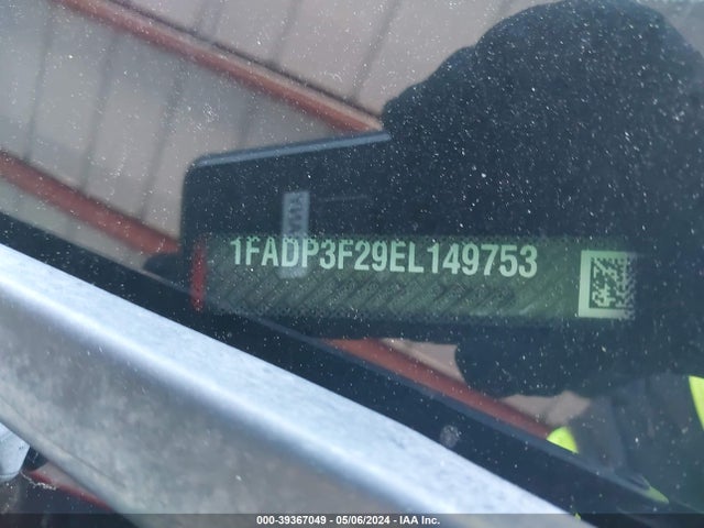 Ford FOCUS SE 2014 1FADP3F29EL149753 Image 9