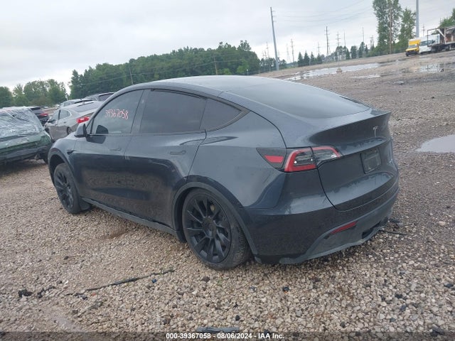 2024 TESLA MODEL Y 7SAYGDEE1RA228680 Photo 2