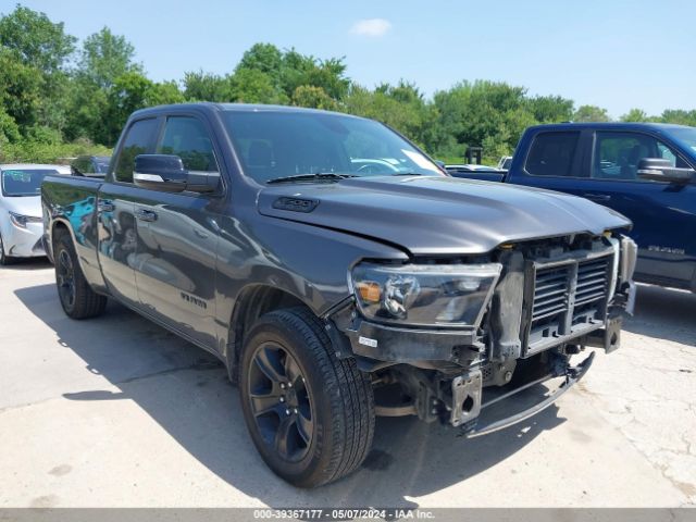 Auction sale of the 2022 Ram 1500 Lone Star Quad Cab 4x2 6'4 Box, vin: 1C6RREBT9NN190237, lot number: 39367177