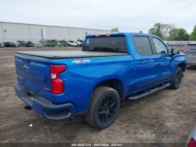 3GCUDEED0NG582666 Chevrolet Silverado 1500 4wd  Short Bed Rst