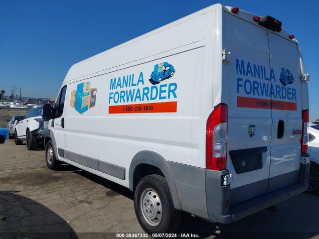 3C6TRVDG9JE150566 RAM Promaster 2500 High Roof 159 Wb