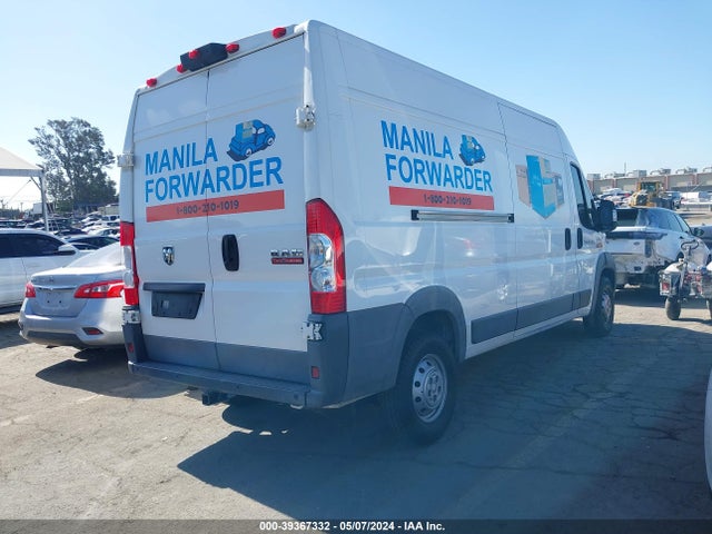 3C6TRVDG9JE150566 RAM Promaster 2500 High Roof 159 Wb