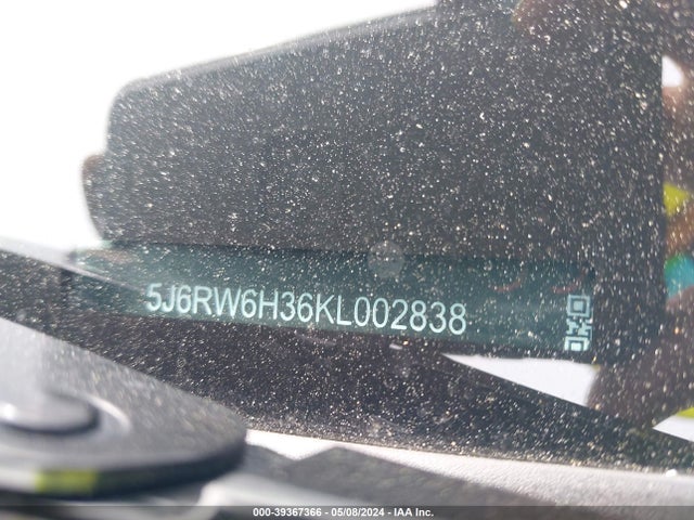 Honda CR-V LX 2019 5J6RW6H36KL002838 Image 9