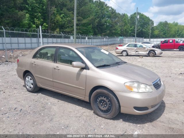 Auction sale of the 2006 Toyota Corolla Le, vin: 2T1BR32E36C646365, lot number: 39367371