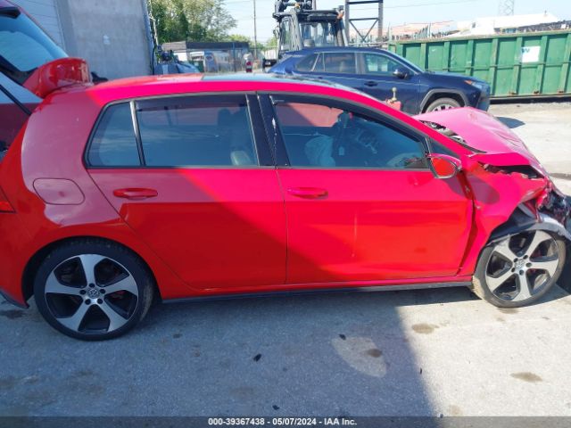 3VW4T7AU7FM026911 Volkswagen Golf Gti 2.0t Autobahn 4-door