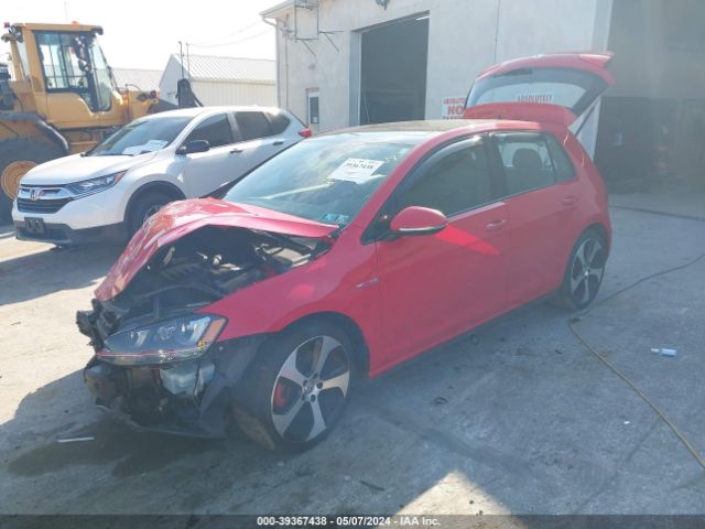 3VW4T7AU7FM026911 Volkswagen Golf Gti 2.0t Autobahn 4-door