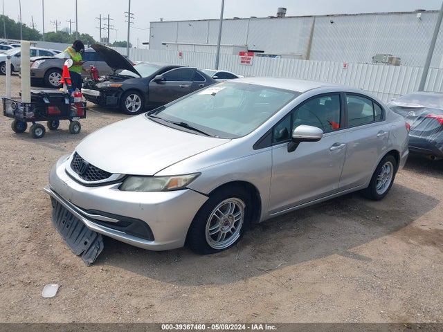 Honda Civic Lx 2014 19XFB2F50EE024140 Image 2