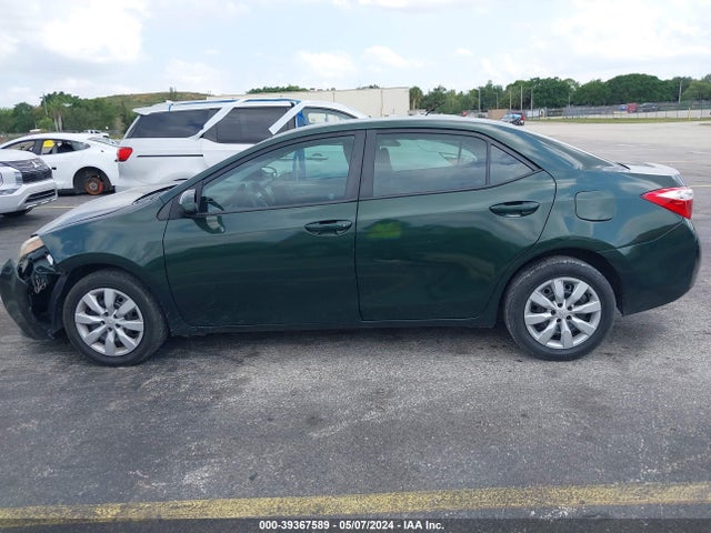 Toyota COROLLA LE 2015 2T1BURHE3FC275619 Image 14