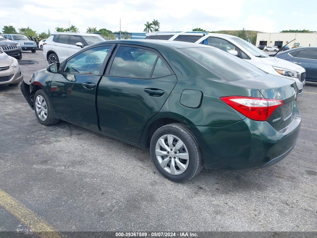 Toyota COROLLA LE 2015 2T1BURHE3FC275619 Image 3