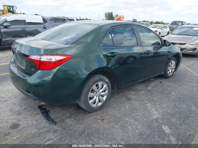 Toyota COROLLA LE 2015 2T1BURHE3FC275619 Image 4