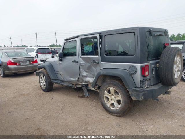 1C4BJWKG4FL594408 Jeep Wrangler Unlimited Sport Rhd