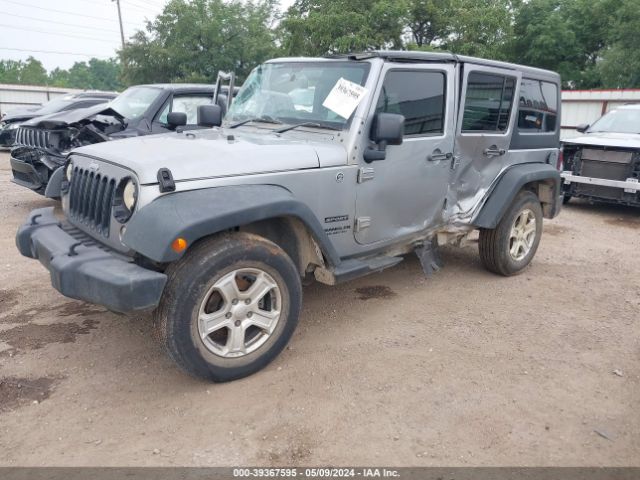 1C4BJWKG4FL594408 Jeep Wrangler Unlimited Sport Rhd