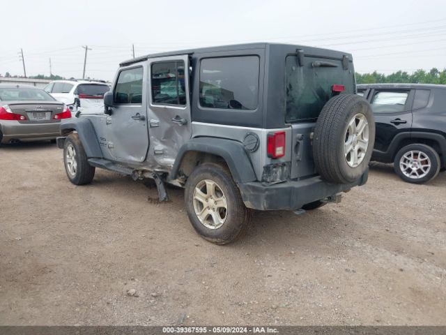 1C4BJWKG4FL594408 Jeep Wrangler Unlimited Sport Rhd