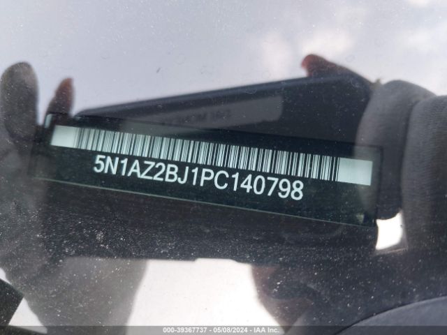 5N1AZ2BJ1PC140798 Nissan Murano Sv Fwd
