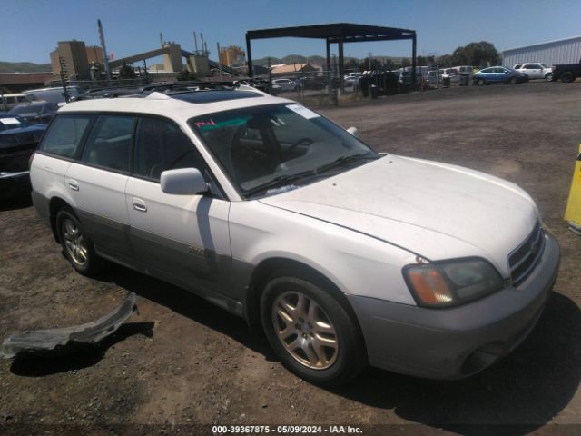 Продажа на аукционе авто 2001 Subaru Outback Limited, vin: 4S3BH686117657380, номер лота: 39367875