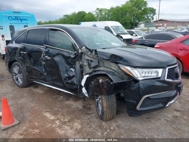 2019 Acura Mdx Tech Pkg მანქანა იყიდება აუქციონზე, vin: 5J8YD4H58KL020613, აუქციონის ნომერი: 39368329