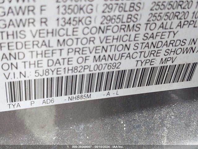 Acura Mdx Advance Package 2023 5J8YE1H82PL007692 Image 9
