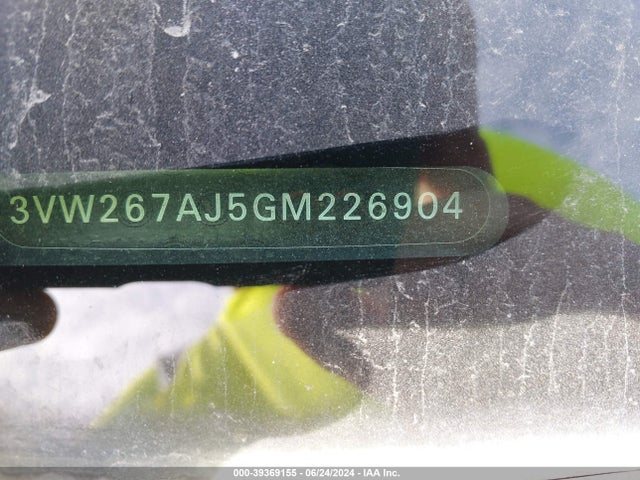 3VW267AJ5GM226904 Volkswagen 1.4t