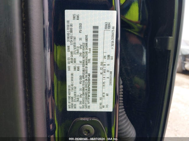 Ford F-150 Xlt 2023 1FTFW1E86PKD59140 Image 9