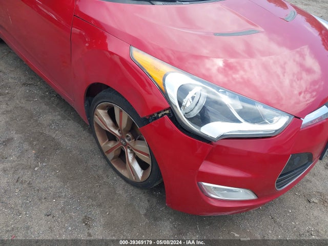 Hyundai Veloster Base W/gray 2014 KMHTC6ADXEU184593 Image 6