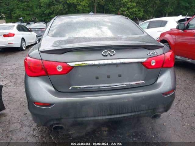 JN1FV7AP0GM421335 Infiniti Q50 3.0t Red Sport 400