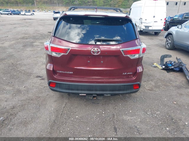 Toyota Highlander Le Plus V6 2014 5TDBKRFH7ES016141 Image 16