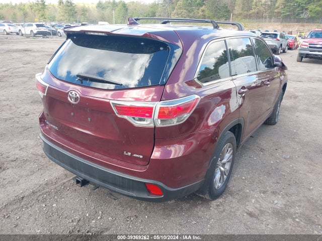 Toyota Highlander Le Plus V6 2014 5TDBKRFH7ES016141 Image 4