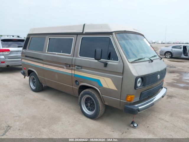 Auction sale of the 1985 Volkswagen Vanagon Campmobile, vin: WV2ZB0258FH065913, lot number: 39369422