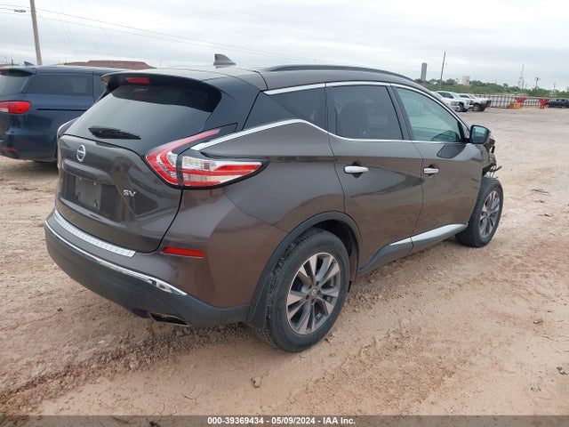 Nissan MURANO SV 2018 5N1AZ2MG5JN147928 Image 4