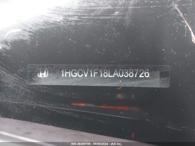Honda ACCORD LX 2020 1HGCV1F18LA038726 Image 12