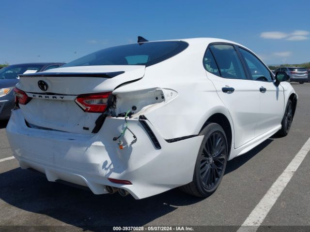 4T1G11AKXLU349595 Toyota Camry Se Nightshade Edition