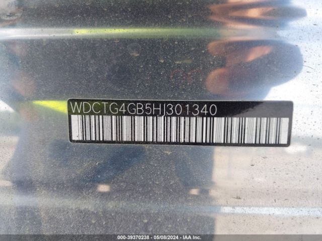 WDCTG4GB5HJ301340 Mercedes-Benz Gla 250 4matic