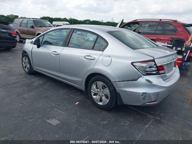 Honda Civic Lx 2014 19XFB2F5XEE064015 Image 3