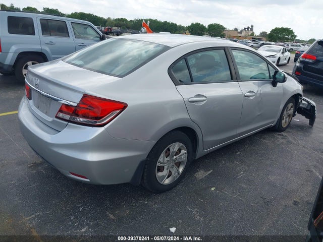 Honda Civic Lx 2014 19XFB2F5XEE064015 Image 4