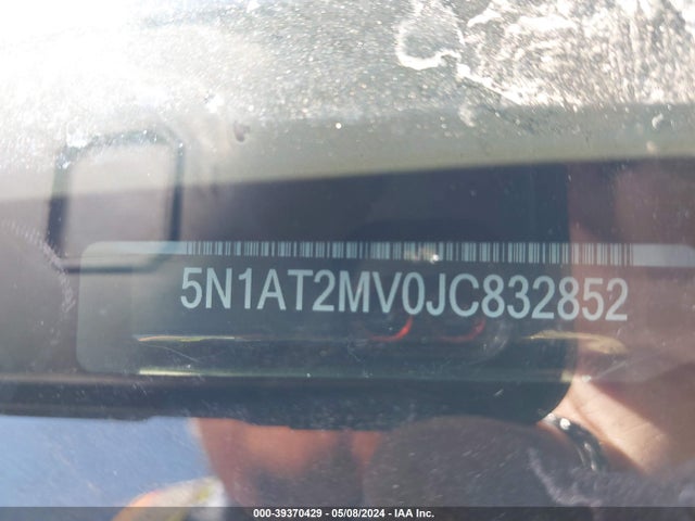 Nissan Rogue Sl 2018 5N1AT2MV0JC832852 Image 9