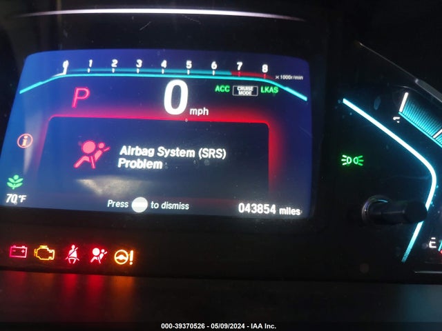 5FNRL6H78KB063709 Honda Odyssey Ex-l