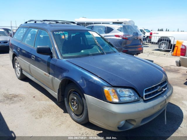 2002 Subaru Outback მანქანა იყიდება აუქციონზე, vin: 4S3BH665327655786, აუქციონის ნომერი: 39370531