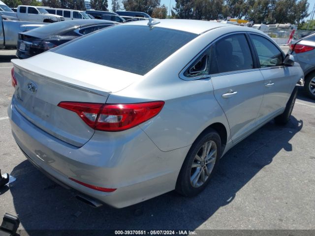 5NPE24AF8FH163338 Hyundai SONATA SE