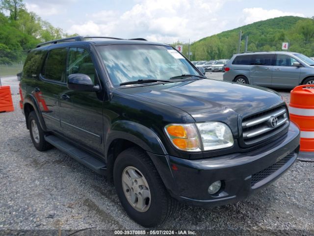 Auction sale of the 2002 Toyota Sequoia Limited V8, vin: 5TDBT48A42S122753, lot number: 39370885