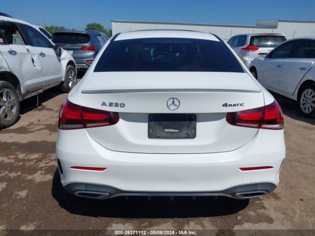 W1K3G4FB4MJ265826 Mercedes-Benz A 220 4matic