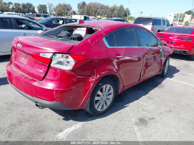KNAFX4A8XE5161562 KIA FORTE EX