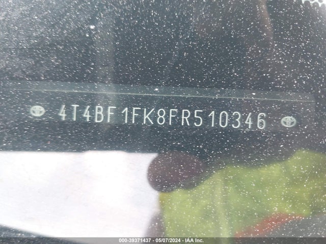 Toyota CAMRY LE 2015 4T4BF1FK8FR510346 Image 9