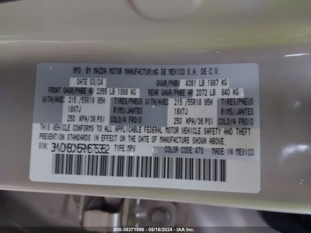 3MVDMBCM5RM675352 Mazda Cx-30 2.5 S Preferred Package