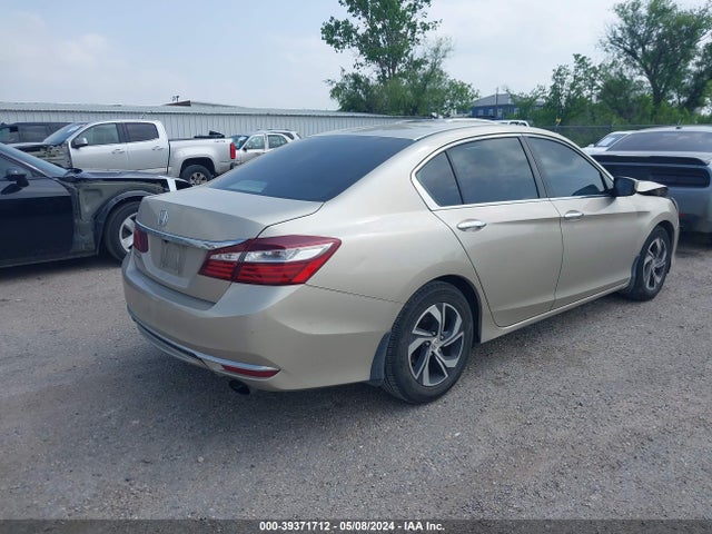 Honda ACCORD LX 2016 1HGCR2F39GA115721 Image 4
