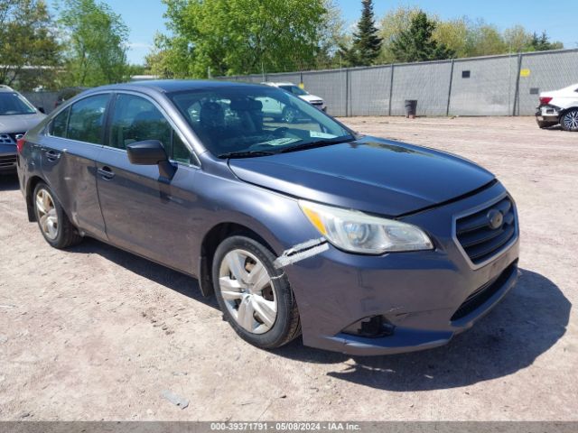 Auction sale of the 2015 Subaru Legacy 2.5i, vin: 4S3BNBA65F3055124, lot number: 39371791