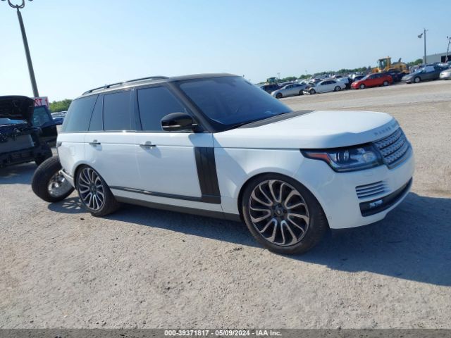 SALGS2PF3GA316021 Land Rover Range Rover 3.0l V6 Supercharged Hse