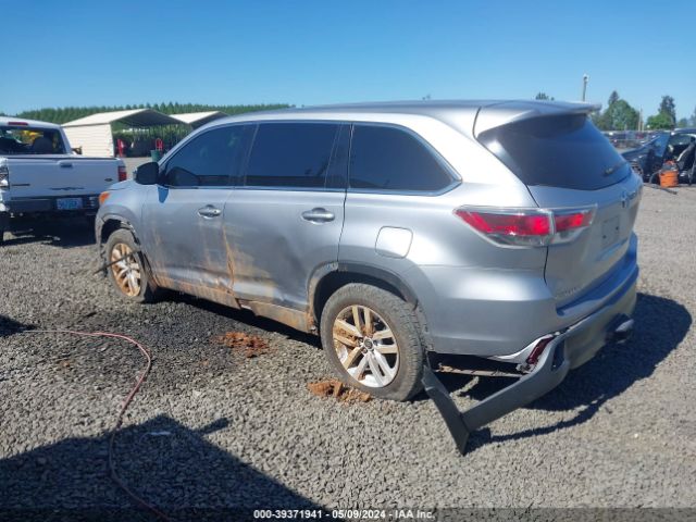 5TDBKRFH8GS304947 Toyota Highlander Le V6