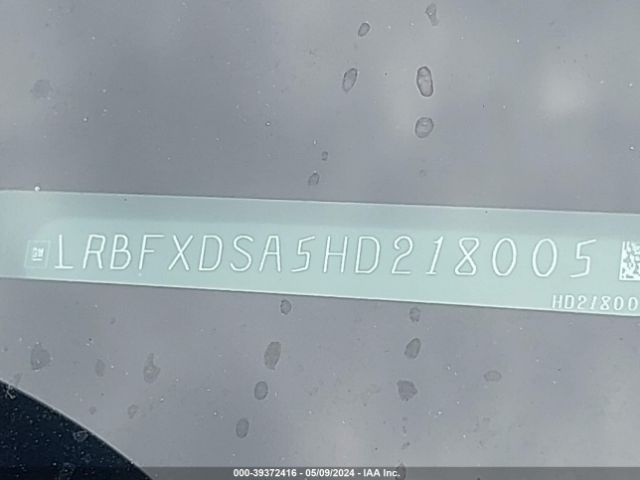 LRBFXDSA5HD218005 Buick Envision Essence