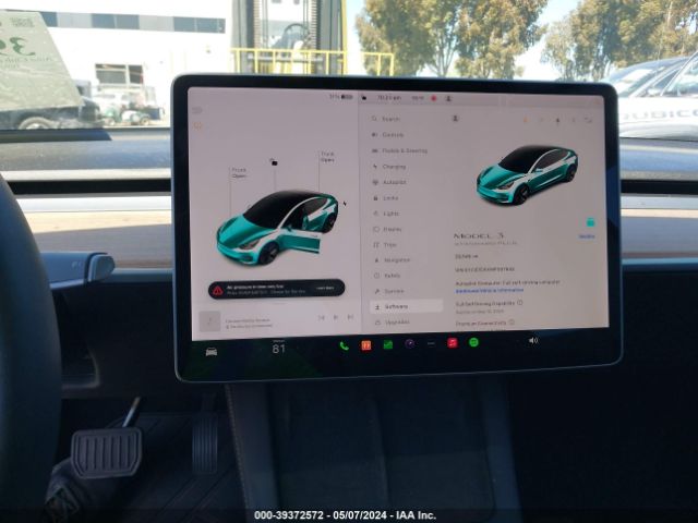 5YJ3E1EAXMF097642 Tesla Model 3 Standard Range Plus Rear-wheel Drive